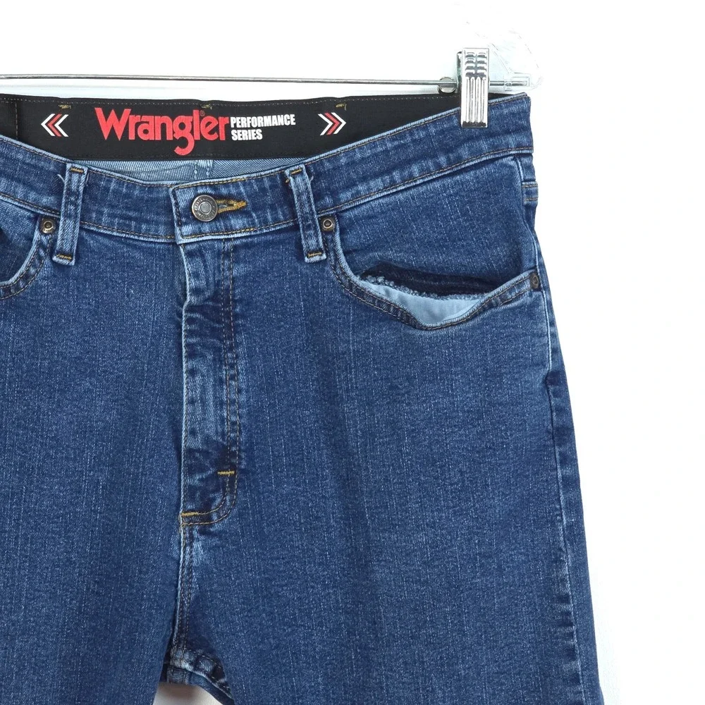 Wrangler Performance Jeans Mens‎ 32x29 (34x30) Work Wear Cowboy Straight Western